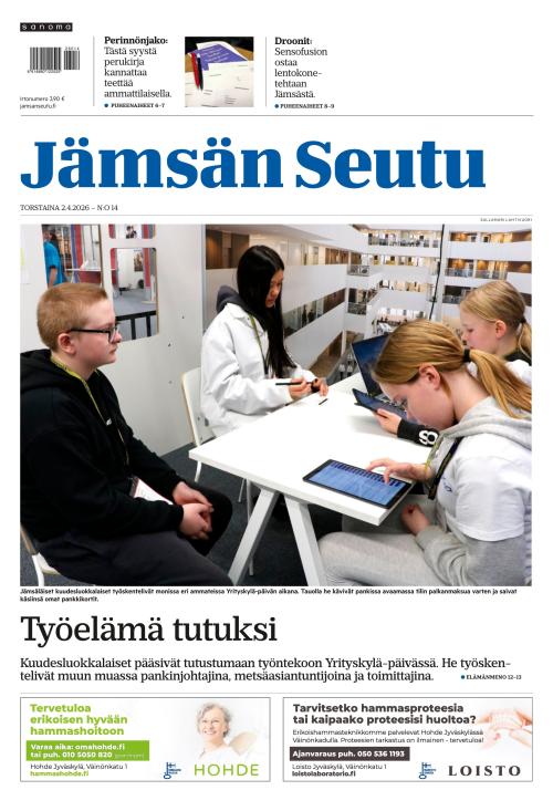 Jämsän Seutu ja Vekkari 2.4.2026