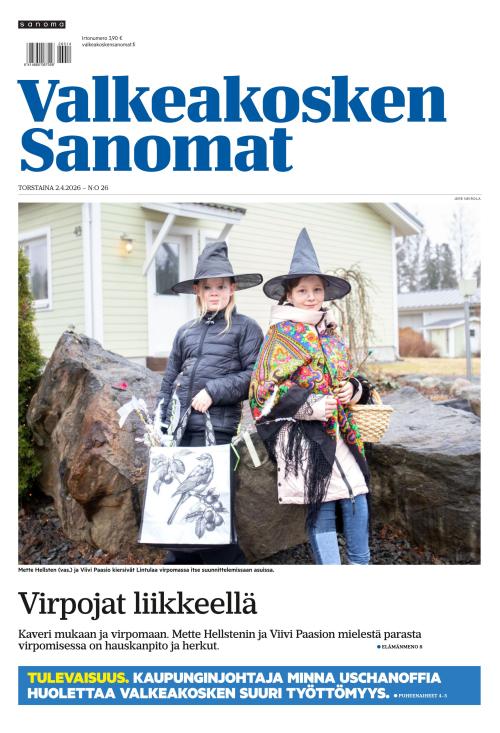 Valkeakosken Sanomat 2.4.2026