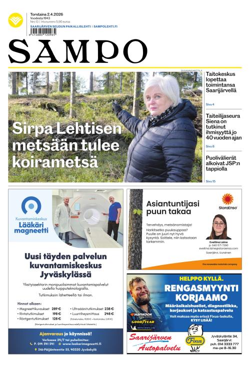 Sampo-lehti 2.4.2026