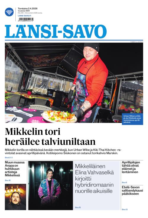 Länsi-Savo 2.4.2026