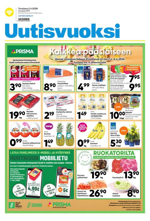 Uutisvuoksi 2.4.2026