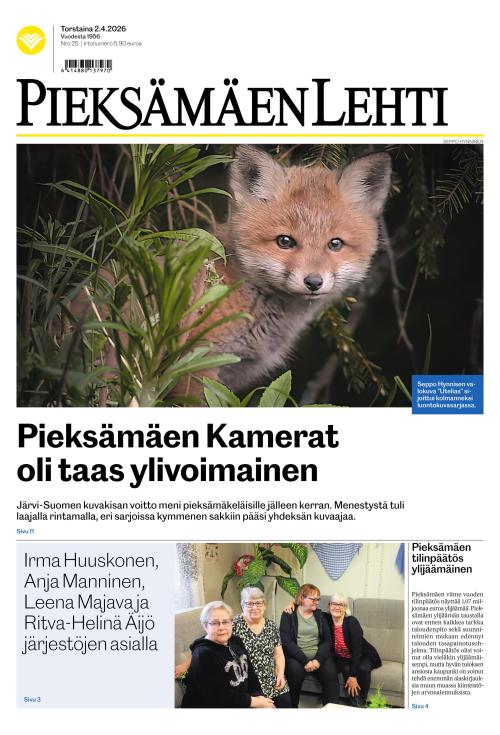 Pieksämäen lehti 2.4.2026