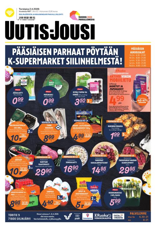 Uutis-Jousi 2.4.2026