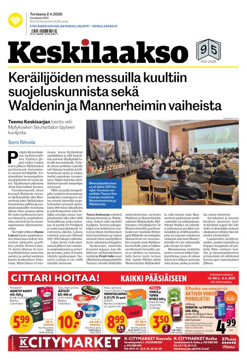 Keskilaakso 2.4.2026