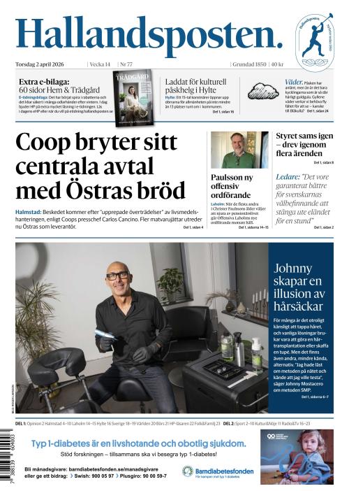 Hallandsposten 2.4.2026
