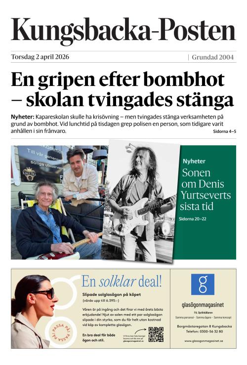 Kungsbacka-Posten 2.4.2026