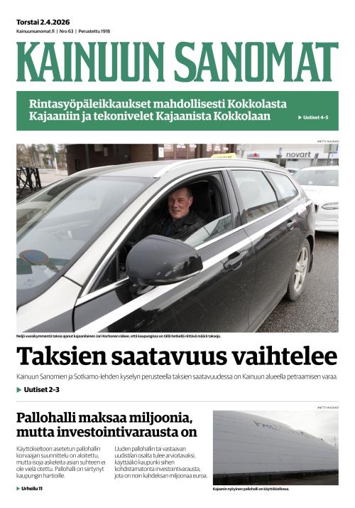 Kainuun Sanomat 2.4.2026