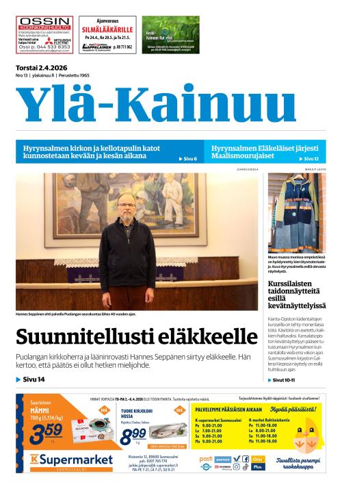 Ylä-Kainuu 2.4.2026