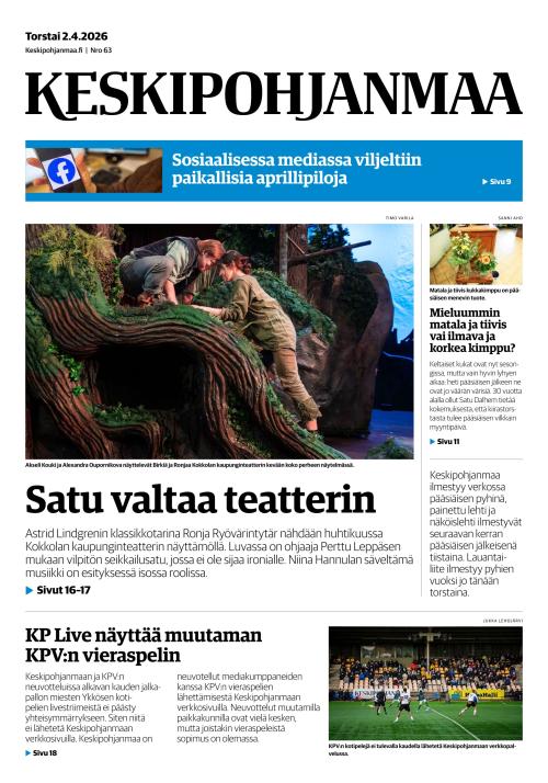 Keskipohjanmaa 2.4.2026