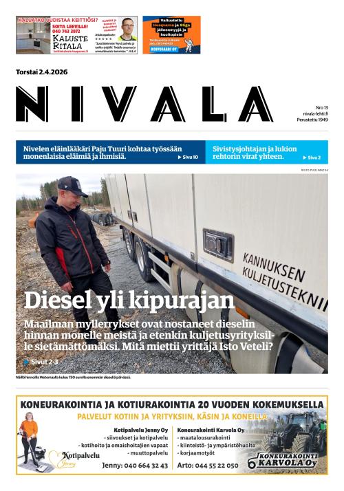 Nivala-lehti 2.4.2026