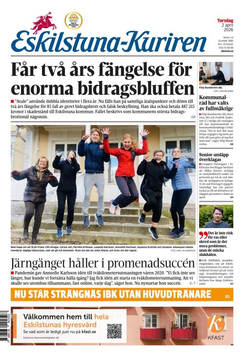 Eskilstuna-Kuriren 2.4.2026