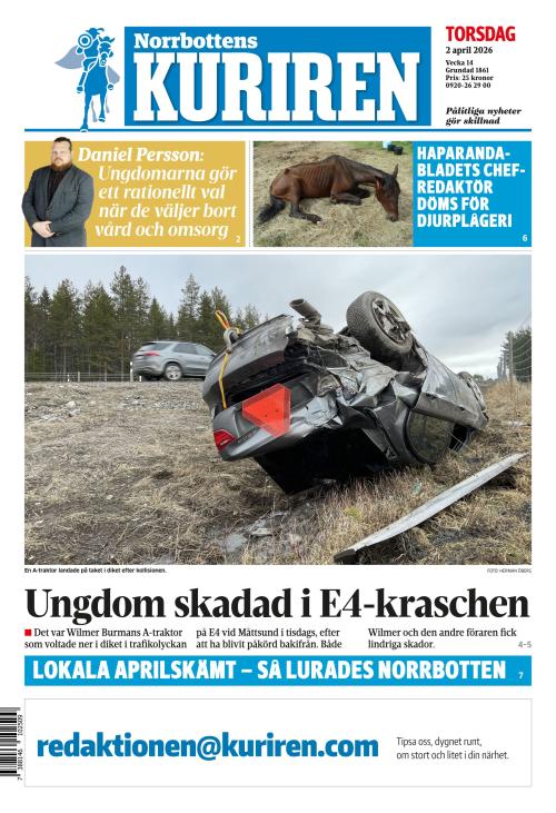 Norrbottens-kuriren 2.4.2026