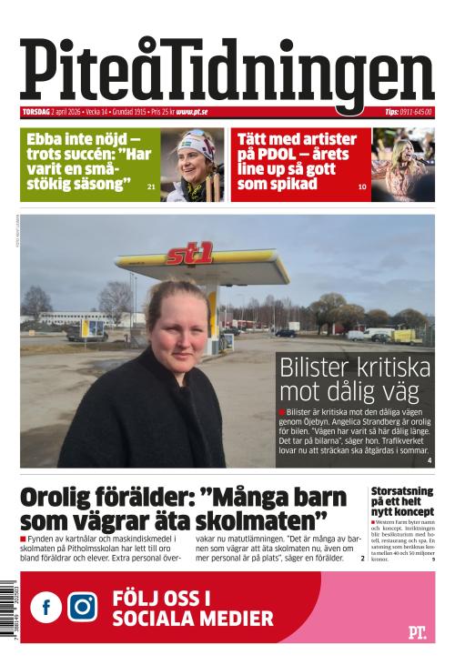 Piteå-Tidningen 2.4.2026