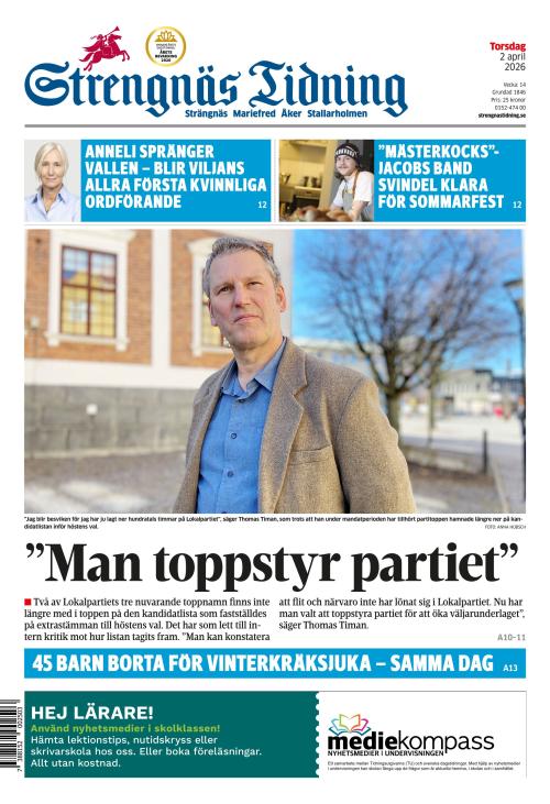Strengnäs Tidning 2.4.2026