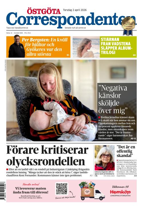 Östgöta Correspondenten 2.4.2026