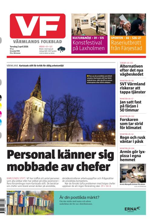 Värmlands Folkblad 2.4.2026