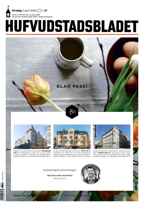 Hufvudstadsbladet 2.4.2026