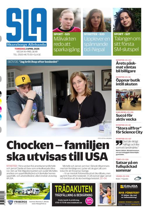 Skaraborgs Allehanda 2.4.2026