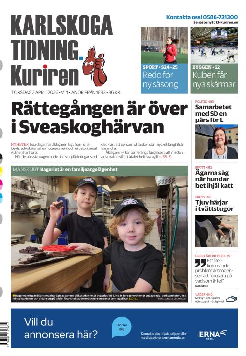 Karlskoga Tidning-Kuriren 2.4.2026