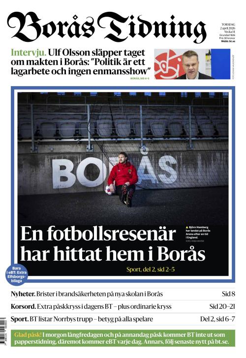 Borås Tidning 2.4.2026