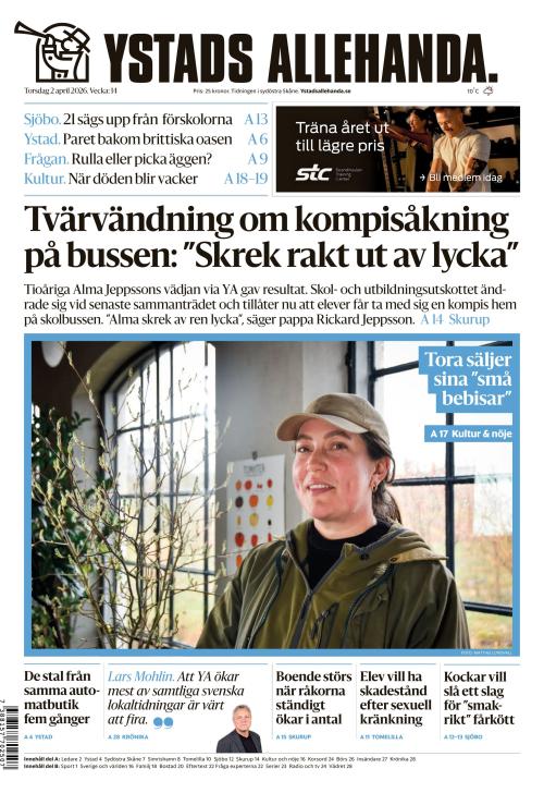 Ystads Allehanda 2.4.2026