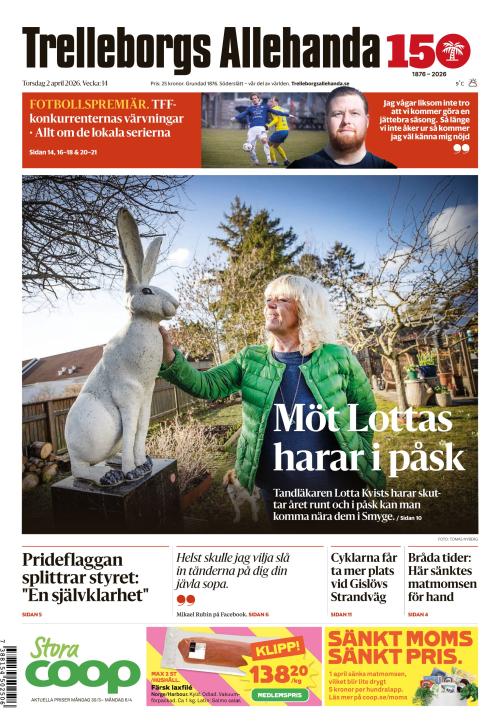 Trelleborgs Allehanda 2.4.2026