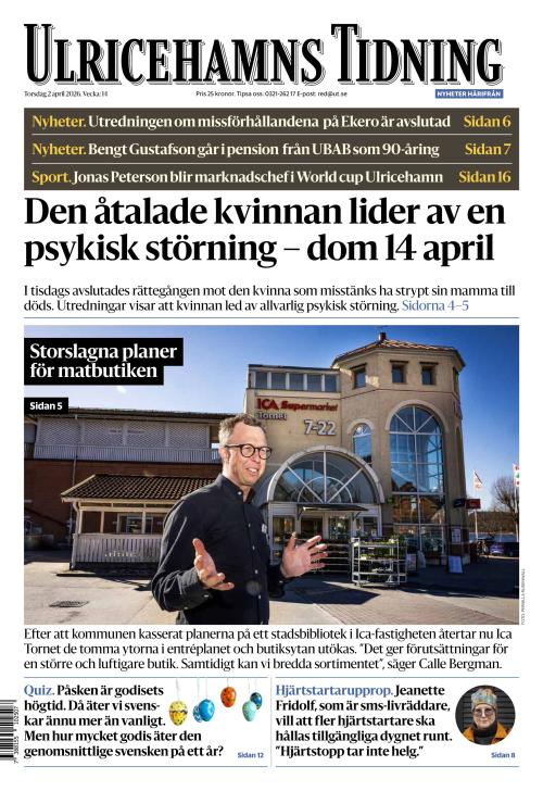 Ulricehamns Tidning 2.4.2026