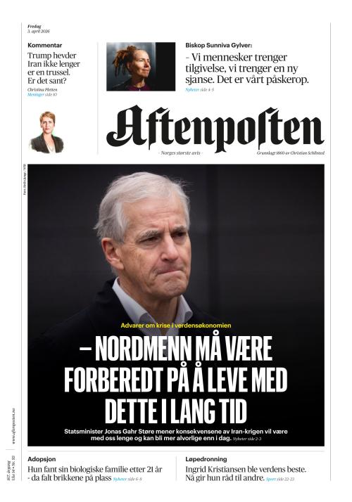 Aftenposten 3.4.2026