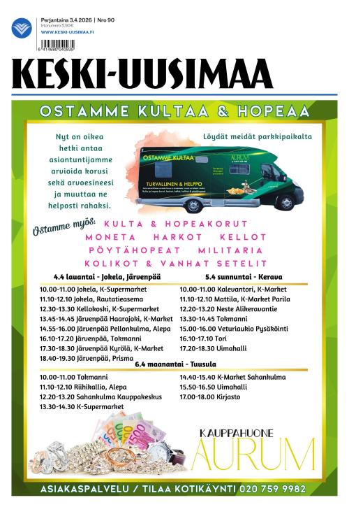 Keski-Uusimaa 3.4.2026