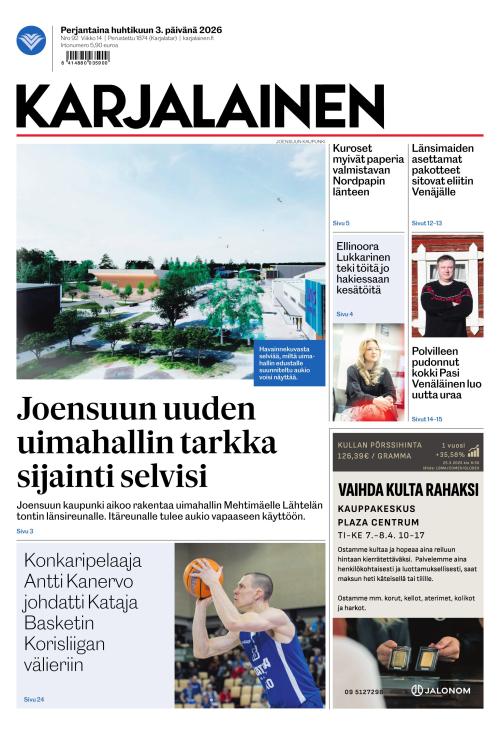 Karjalainen 3.4.2026
