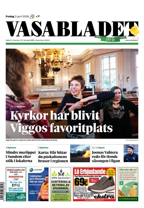 Vasabladet 3.4.2026