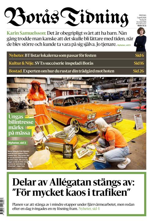 Borås Tidning 3.4.2026