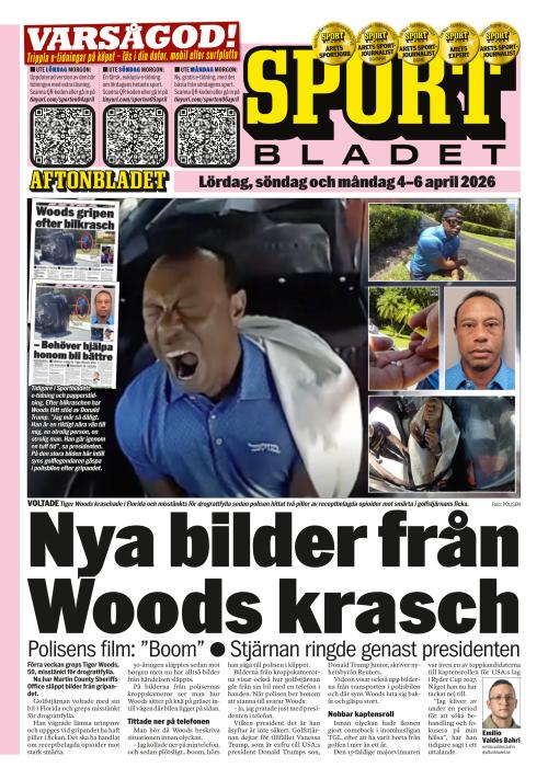 Aftonbladet Sportbladet 4.4.2026