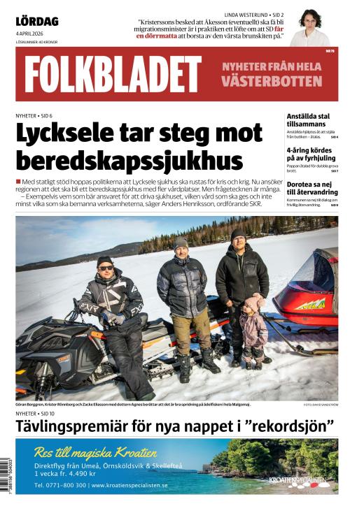Folkbladet (Västerbotten) (SE) 4.4.2026