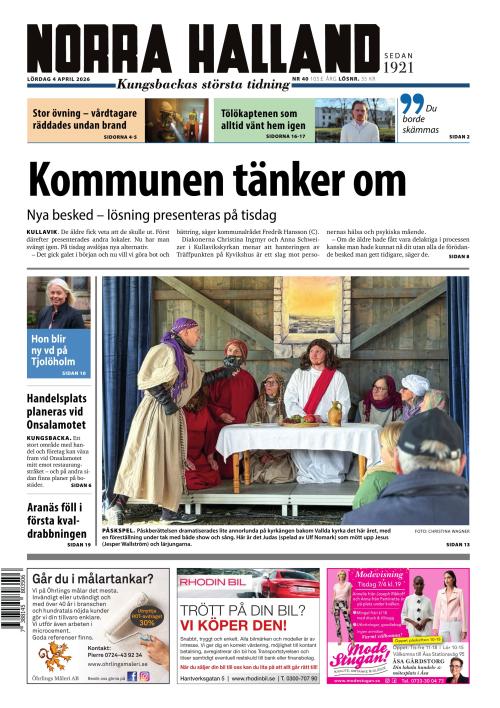 Norra Halland 4.4.2026