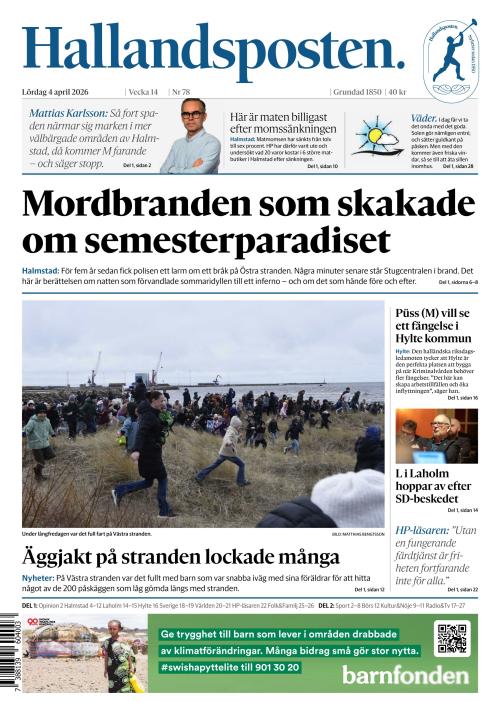 Hallandsposten 4.4.2026