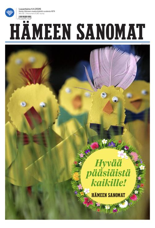 Hämeen Sanomat 4.4.2026