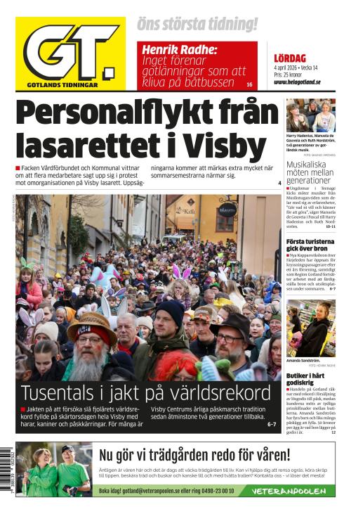 Gotlands Tidningar 4.4.2026