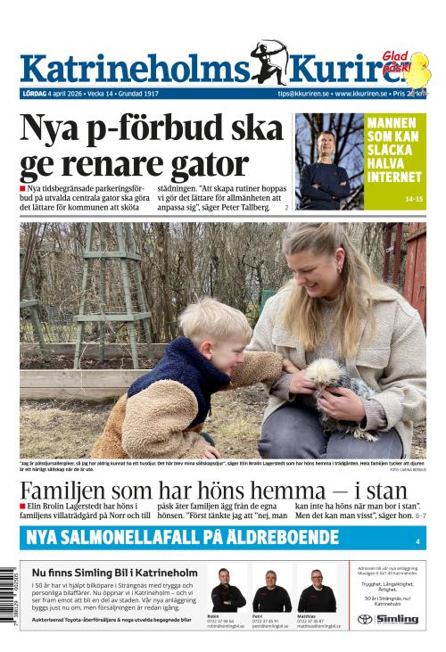 Katrineholms-Kuriren 4.4.2026