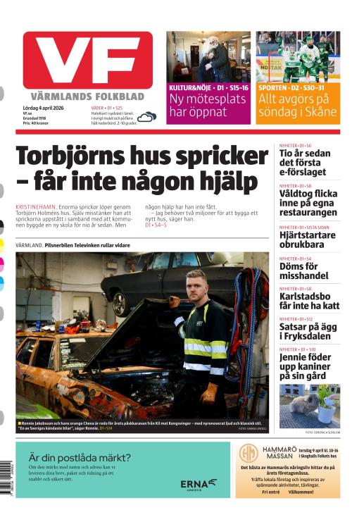 Värmlands Folkblad 4.4.2026