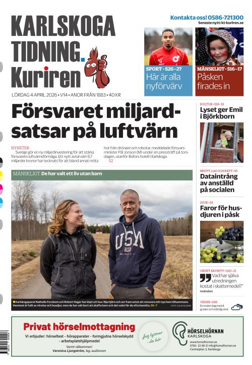 Karlskoga Tidning-Kuriren 4.4.2026