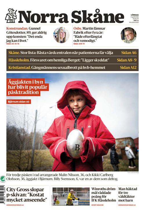 Norra Skåne 4.4.2026