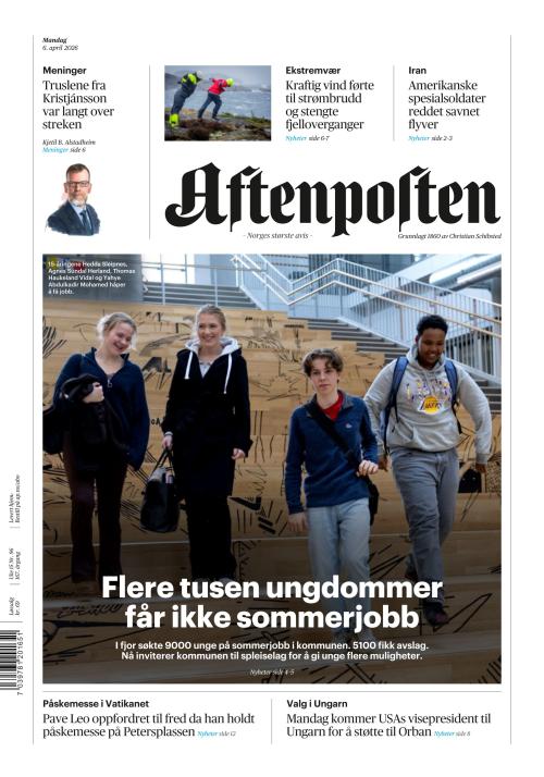 Aftenposten 6.4.2026