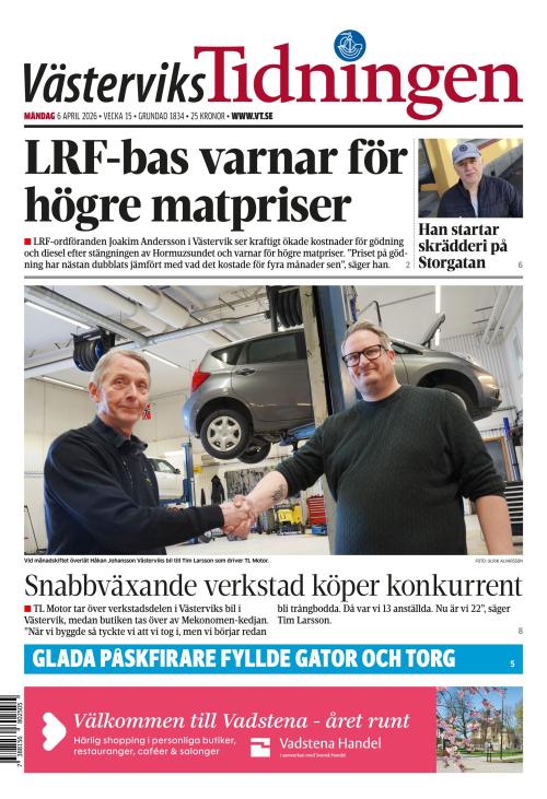 Västerviks-Tidningen 6.4.2026