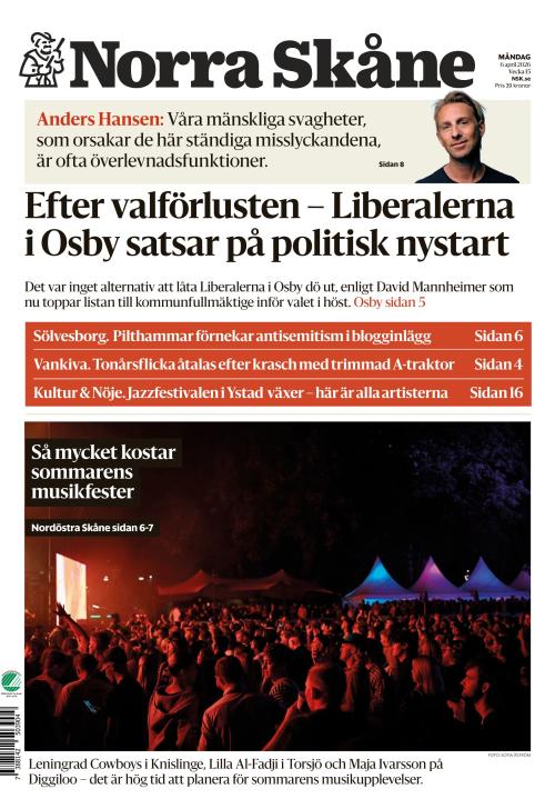 Norra Skåne 6.4.2026