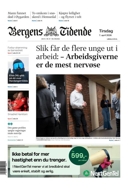 Bergens Tidende 7.4.2026
