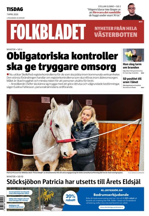 Folkbladet (Västerbotten) (SE) 7.4.2026