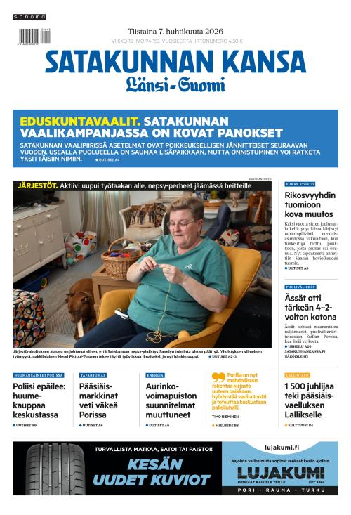 Satakunnan Kansa Länsi-Suomi 7.4.2026