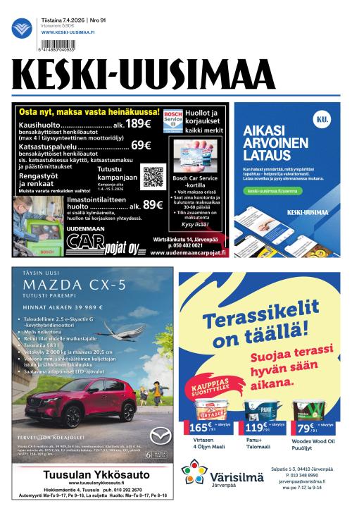 Keski-Uusimaa 7.4.2026