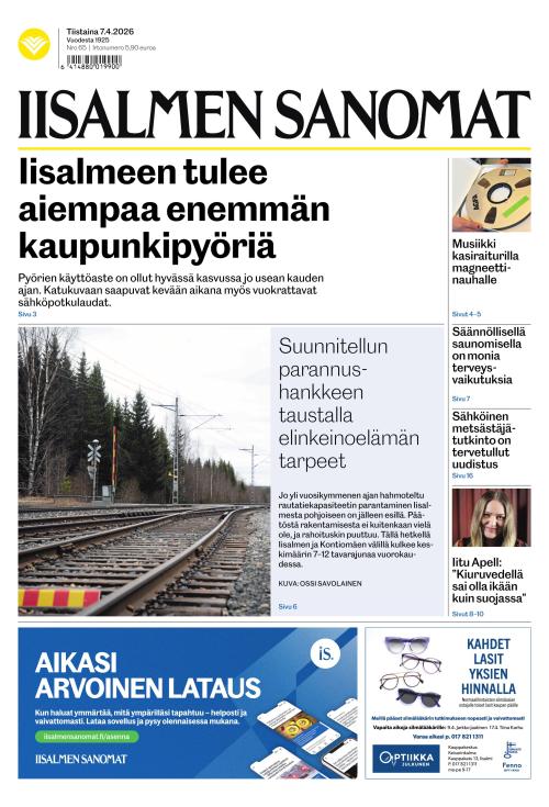 Iisalmen Sanomat 7.4.2026